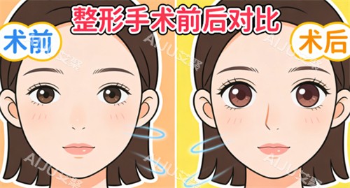 双眼皮前后