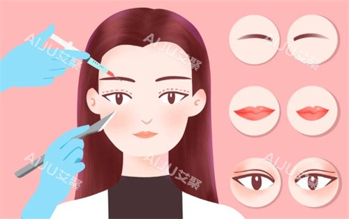 双眼皮修复卡通
