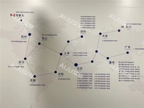 重庆联合丽格第五整形医院宣传墙